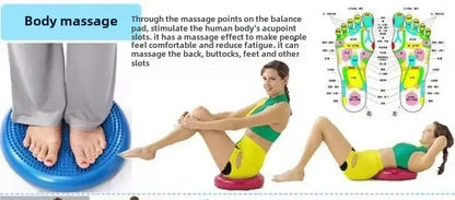 Massage Comfort Pillow Yoga Balance Yoga Mat Pilates Exercise Yoga Mat Inflatable PVC Mat