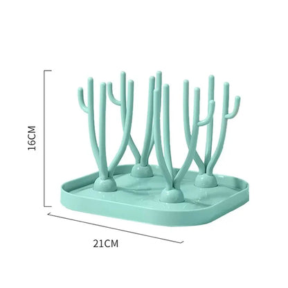 Multifunctional Bottle Dry Rack Baby Bottle Drain Drying Racks Baby Bottle Cleaning Dryer Drainer Storage Drying Rack Holders
