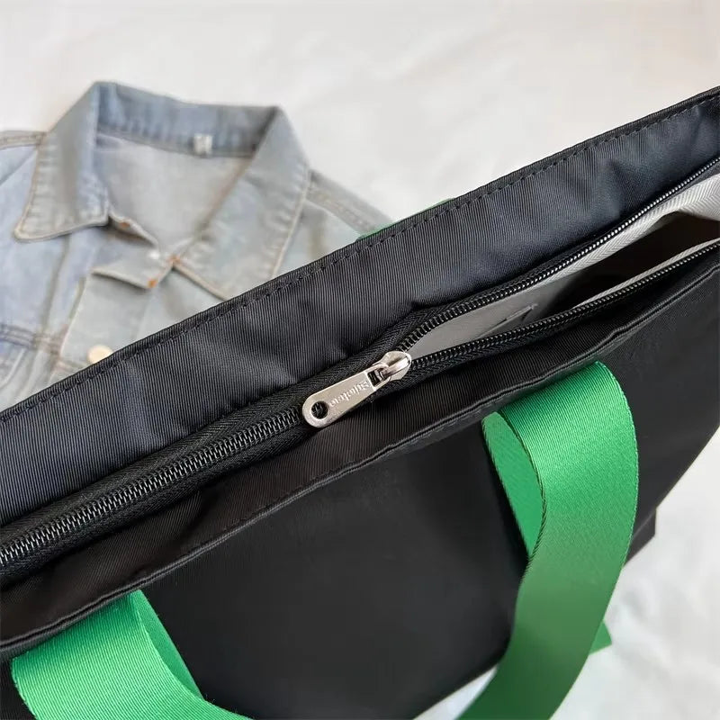 Oversized Tote Bags For Women 2023 Designer Luxury Shoulder Bag Quality Oxford Fabric Multi Pockets Large Capacity Shopper Totes