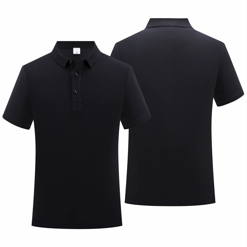 100% Cotton Solid Color Polo Shirt Casual Short Sleeve Lapel Men's Shirt Fashion Apparel 9 Color Polo Shirt