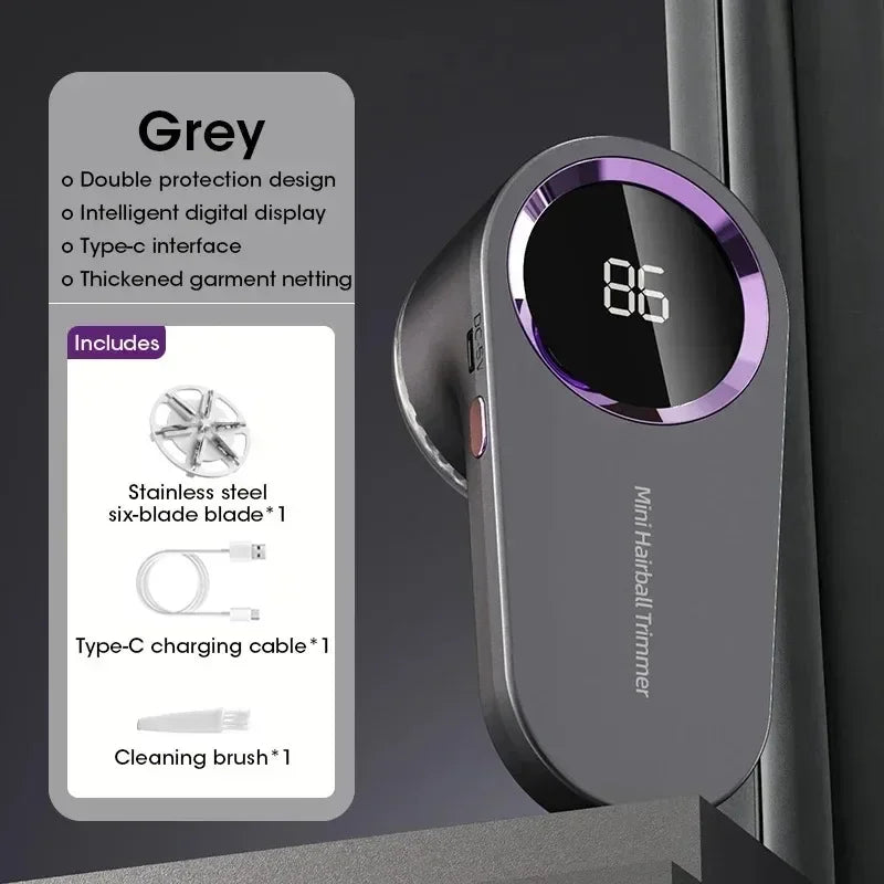 Lint Remover For Clothes Sweater Usb Electric Rechargeable Hair Ball Trimmer Fuzz Clothes Sweater Shaver Reels Removal Device