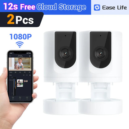 Pet Camera ,Security Camera Indoor,Pet Camera with Phone App, ,Security Camera Indoor，Foldable Baby Camera for Home Security