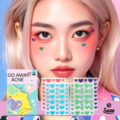 Colorful Acne Pimple Patches Lighten Pimple Marks Repair Acne Pimple Gentle Cleansing Non-Irritating Acne Pimple Patches
