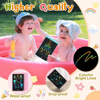 LCD Writing Tablet Doodle Board,8.5 inch Colorful Drawing Pad, Electronic Drawing Tablet, Drawing Pads, Travel Gifts for Kids