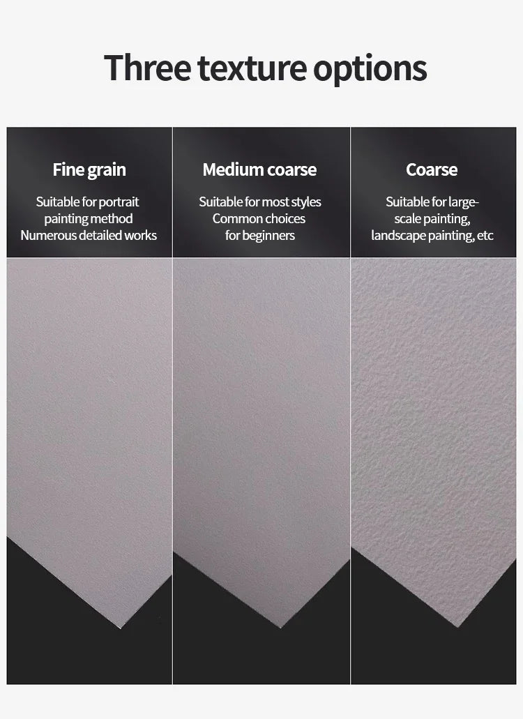 Baohong 20pcs 100% Cotton Artist Watercolor Drawing Paper 300gsm 32K 16K 8K Art Supplies Student School Supplies