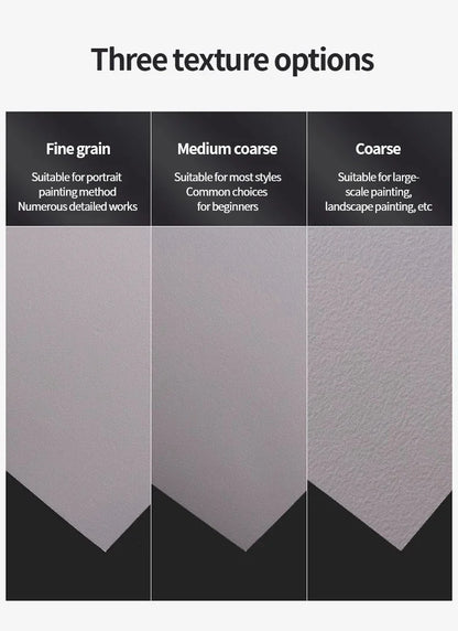 Baohong 20pcs 100% Cotton Artist Watercolor Drawing Paper 300gsm 32K 16K 8K Art Supplies Student School Supplies