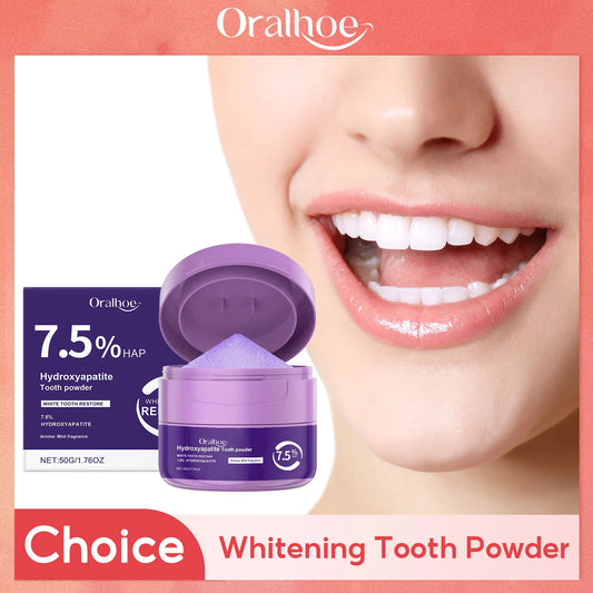 Whitening Tooth Powder Improve Plaque Stain Tartar Removal Deep Cleaning Oral Reduce Bad Breath Lasting Fresh Tooth Care Product