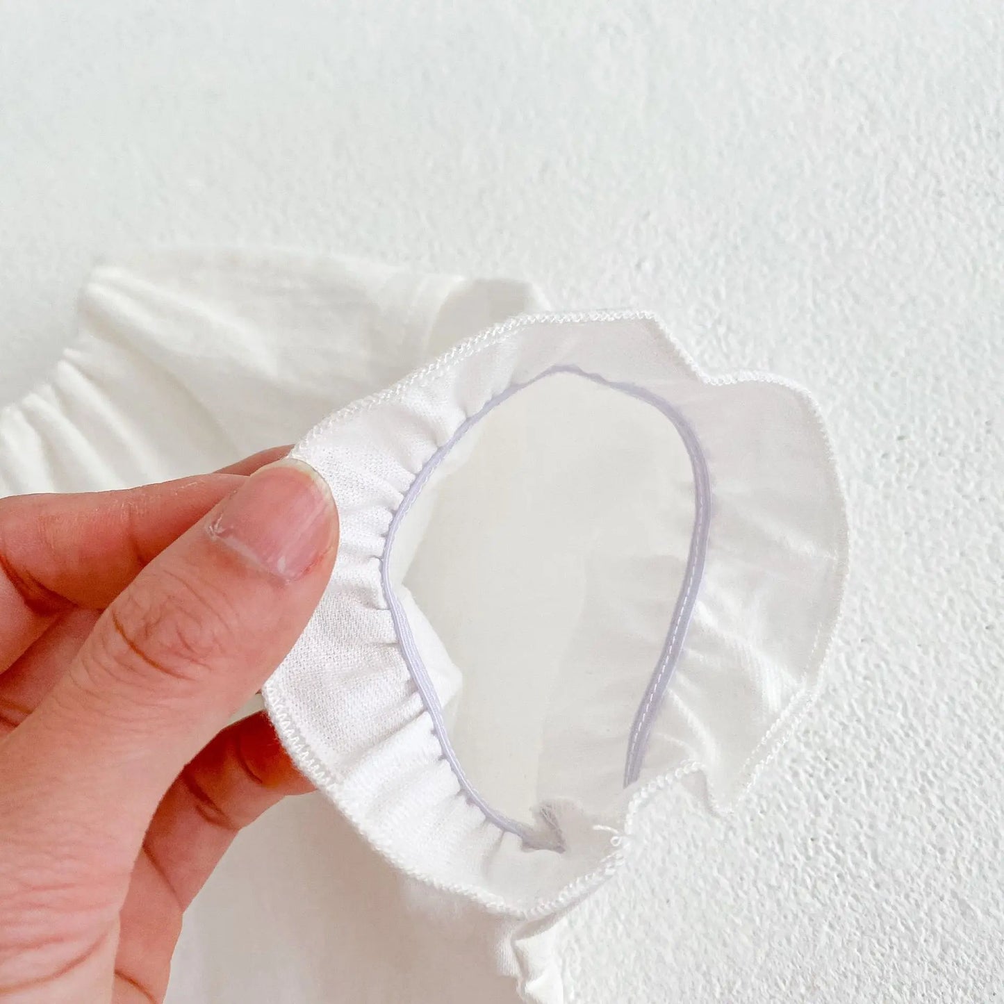 Baby T-Shirt, New Summer Trend For Boys And Girls, Versatile Ruffle Collar Short Sleeved Shirt, Top White Versatile Style