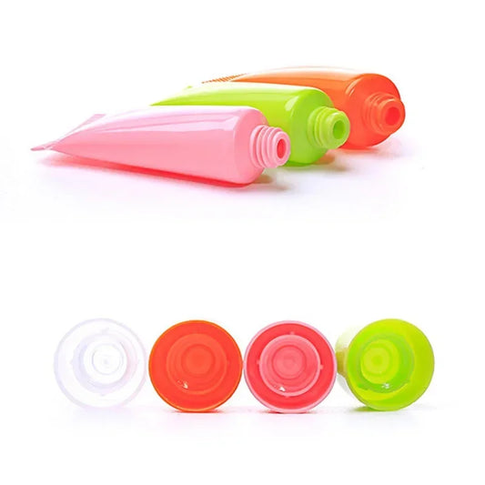 5ml Mini Silicone Leak-Proof Travel Bottle for Business Trip Portable Refillable Squeezable Container for Toiletries Lotion