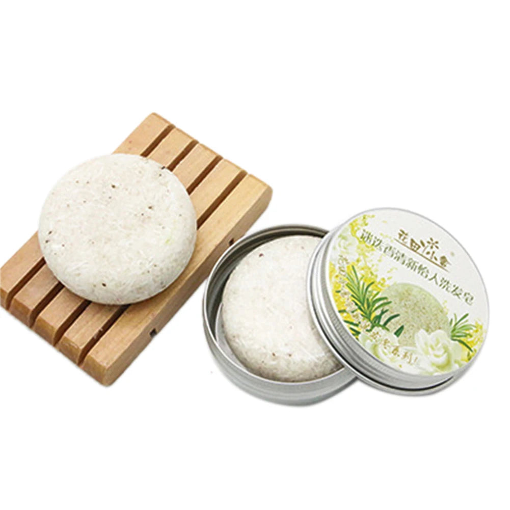 12 Colors 55g Handmade Hair Shampoo Soap Cold Processed Cinnamon Ginger Shampoo Bar 100% Pure Hair Shampoos Hair Care Tool 40