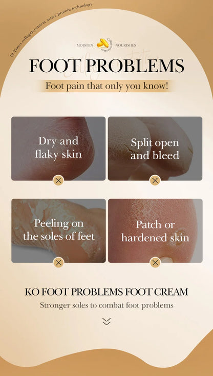 SAODER Collagen Foot Cream Feet skincare Moisturizing Hydrating Firming Nourishing Repairing Feet Creams Foot Skin Care Products