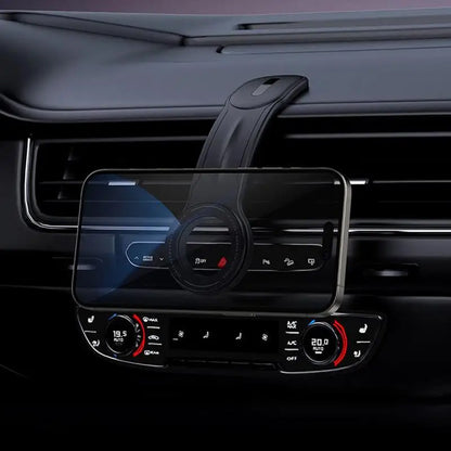 Car Magnetic Phone Holder  Stable Strong Magnet Adjustable Phone Holder Bendable Mobile Mount for Truck, Vehicle, Auto Driving