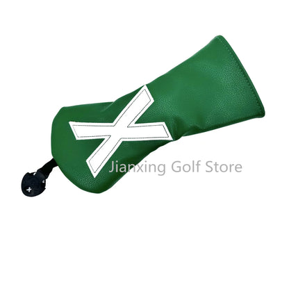 Golf Simplicity Number Embroidery Head cover Driver Head Covers Fairway Wood Head Covers Hybrid Head Covers Putter Cover