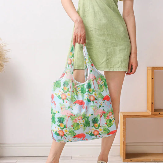 reusable bag Bag Large Foldable Shopping Bag Reusable Grocery Bag Tear-Proof Nylon Bag Suitable For Grocery Recycling Gift