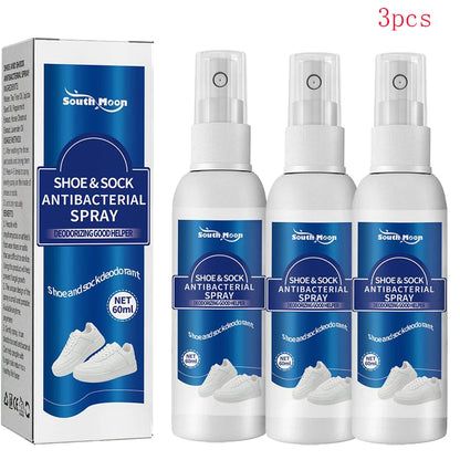 Foot Odor Spray Shoes Deodorizer Multi-purpose Odor Removal For Shoes Refreshing Foot Spray Anti-sweat Foot Care Odor Remover