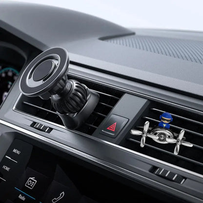 Car Air Freshener Odor Eliminator SUV Vent Clip Rotating Perfume Diffuser Pilot Shape Design Lasting Long Car Fragrance Diffuser