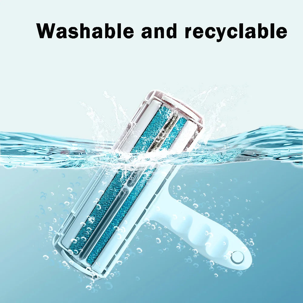 2025 update Pet Hair Remover, Washable Lint Roller for Pet Hair on Furniture Sofa Clothes ，Reuse Remove Portable  Removal Tool