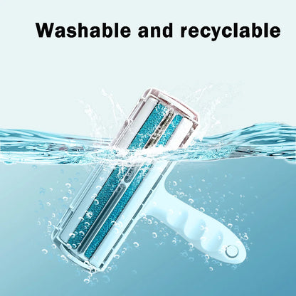 2025 update Pet Hair Remover, Washable Lint Roller for Pet Hair on Furniture Sofa Clothes ，Reuse Remove Portable  Removal Tool