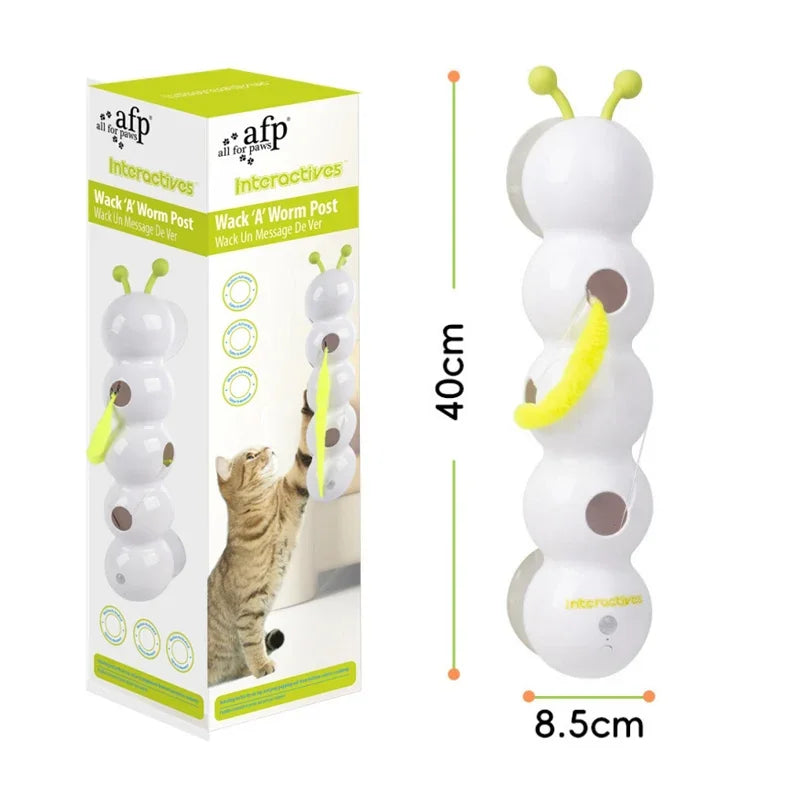 Intelligent Sensing Cat Toy Interactive Cat Stick, Durable, Automatic Swinging, Self-entertainment and Stress-relieving Wonder