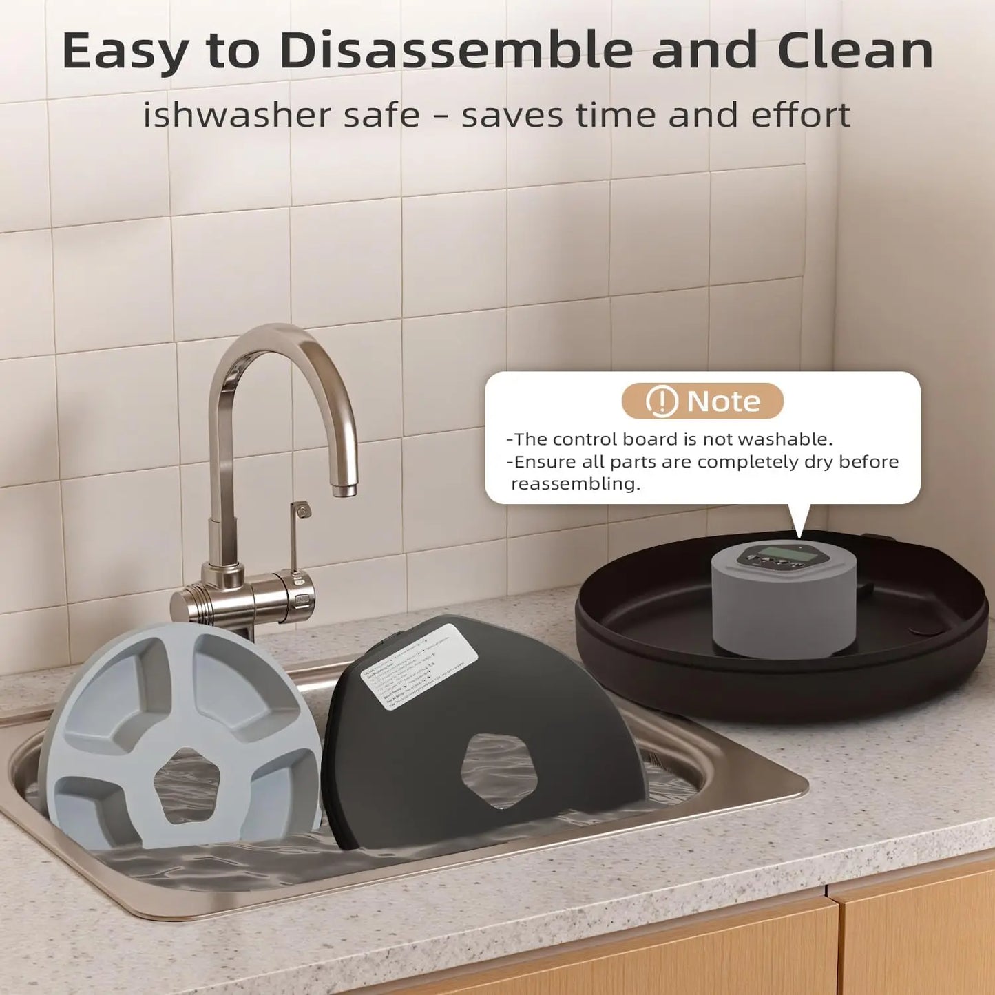 Automatic Wet/Dry Food Pet Feeder 5-Meal Timer Dispenser Programmable Smart Feeder for Cat/Dog Small Pet Supplies