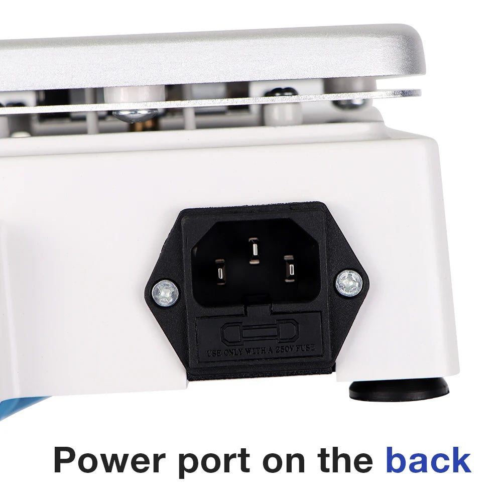 Magnetic Stirrer With Heating Digital Display Thermostatic Stirrer Laboratory Hot Plate Magnetic Mixer 2L 1600rpm Adjustable