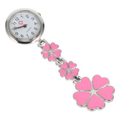 Nurse Watch- Womens Nurse Clip on Watch Nurse Fob Watch Nursing Pin Clip Watch Nurse Fob Watch ( White )