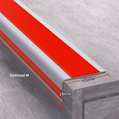 L-Shaped Stair Anti-Slip Tape Strips For Indoor And Outdoor Steps Decoration Waterproof Home Office Building Apartment Edge Safe