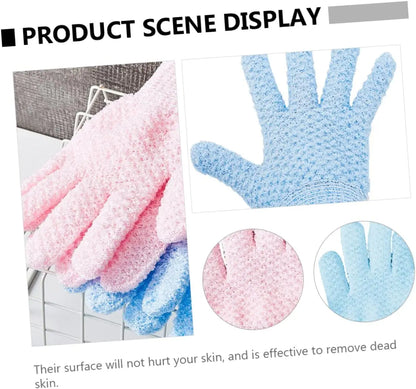 Bath scrub gloves, scrub gloves, body scrub gloves, body wash gloves, exfoliating gloves, facial scrub, facial scrub, bath spong