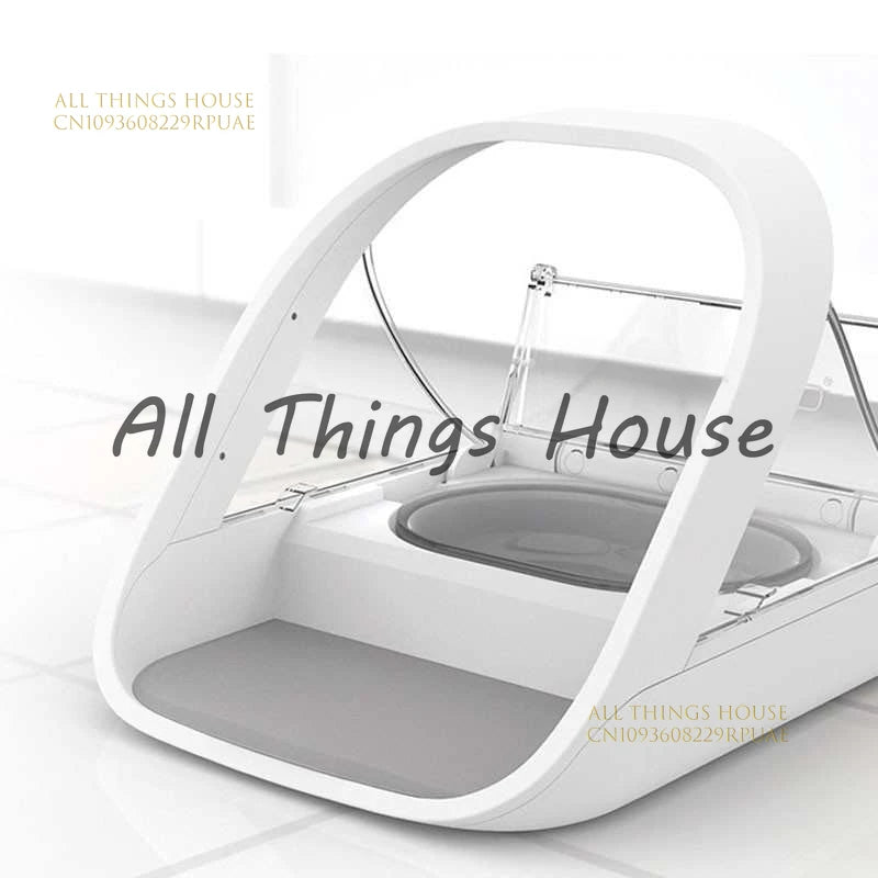 Surefeed smart chip recognition induction multi-cat automatic feeder wet food preservation pet cat bowl insect control gift chip