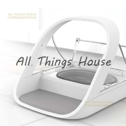 Surefeed smart chip recognition induction multi-cat automatic feeder wet food preservation pet cat bowl insect control gift chip