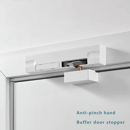 Door Buffer Damper Hydraulic Door Closer Wooden Door Outside the Door Home Mute Automatic Door Closing Artifact Anti-pinch Hand