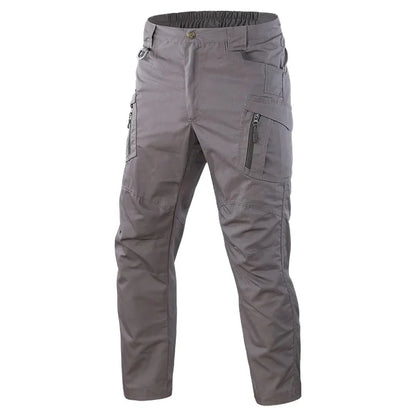 2024 Outdoor Waterproof Tactical Cargo Pants Multi-pocket Men Breathable Casual Long Trousers Male Quick Dry Cargo Pants