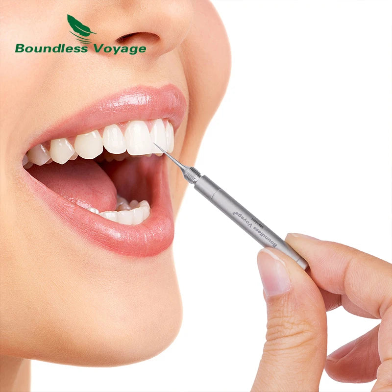 Boundless Voyage Portable Titanium Toothpicks Holder Ear Wax Removal Personal Care Tools Outdoor Multifunctional Tools Ti9008O