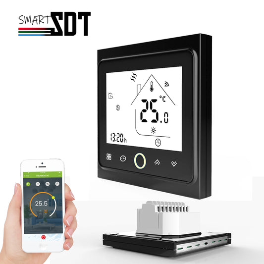 SDITERSTM Smart Thermostat for HVAC&Electric Heating,Valve/Boiler Control,Zigbee/Modbus/WiFi,Smart Home/Industrial Use 24V 220V