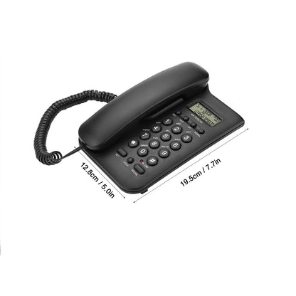 Home Hotel Wired Desktop Wall Phone Office Landline Telephon