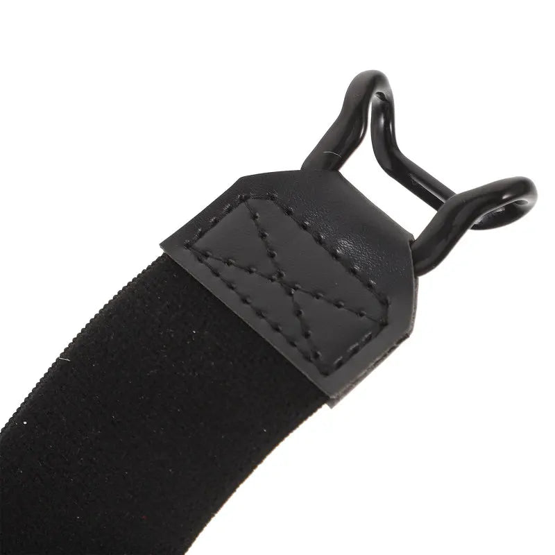 Portable Anti Drop Back Adhesive Band Tablet Hand Strap Holder For Single Hand Operation Elastic Grip Black 3x19cm Tablet