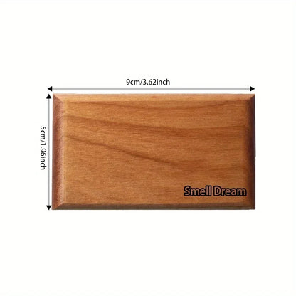 Smell Dream Car Air Freshener - Wooden Deodorizer - Vehicle Odor Remover - Auto Scent Diffuser - Long-Lasting Car Freshening