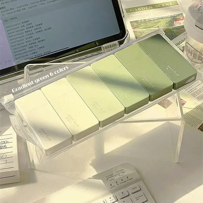 6 Pcs Correction Tape School Supplies Stuff Whiteout Portable Students Study Tools Writing Tapes Kids Tipex