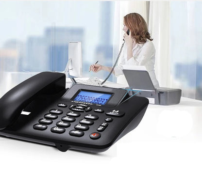 cordless Answering Machine 2.4G Corded Phone Handset  office home hotel Long Range Wireless Telephone 1- 4 handstes table phone