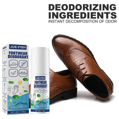 Perfume Foot Shoe Odor Deodorant Odor Removal Spray Foot Artifact Footwear And Socks Anti-Sweat Spray Remove Bad Smell Foot Care