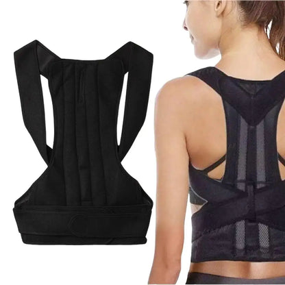 Back Posture Correction Belt Hunchback Corrector Men Women Sitting Posture Adjustable Correction Belt Shoulder Straight Back