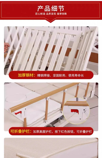 Electric Nursing Bed Automatic Flip Bed Home Voice Control Bed