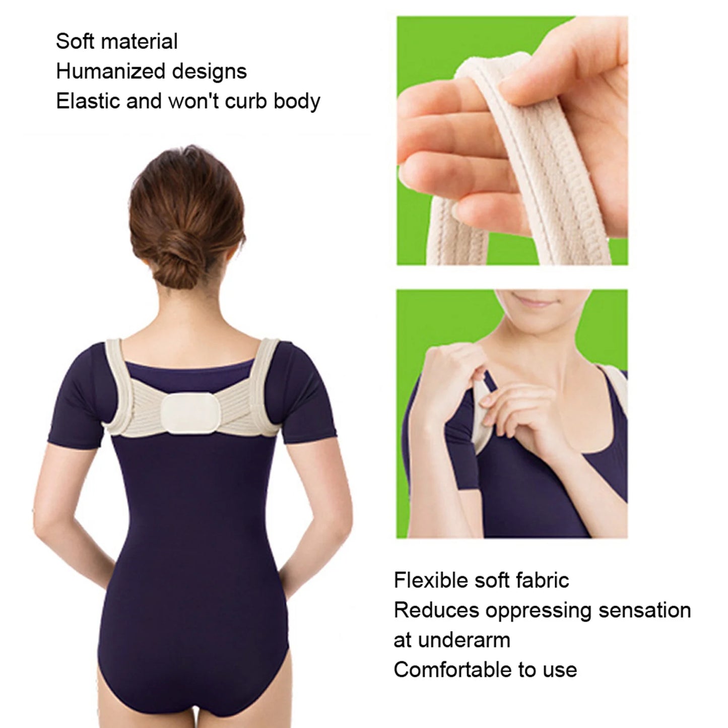 New Adult Childrens Back Posture Corrector Clavicle Back Support Correction Back Straight Shoulders Brace Strap