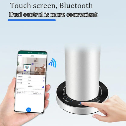 Smart Aroma Diffuser Hotel  Air Humidifier Essential Oil Diffuser APP Bluetooth Vertical Atomization Timing Fragrance Machine