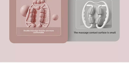 18 Rounds Massage Roller of Circular Leg Slimming Leg Massager Muscle Stretching Equipment Circular Leg Clamp