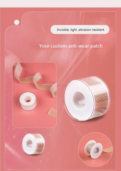 Silicone Gel Heel Stickers Heel Protector Biomimetic Anti Pain Relief Foot Care Products Multifunctional Invisible Heel Inserts