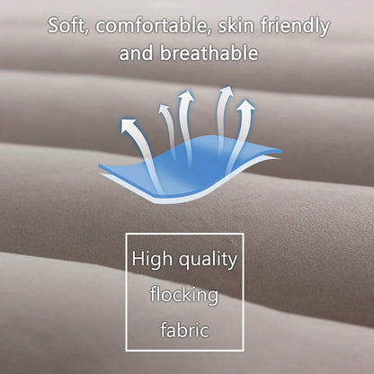 Wedge Pillow Knee Cushion PVC Foot Pillow Elevation Leg Pillows Inflatable Back Pillow For Travel Camping Sleeping Portable