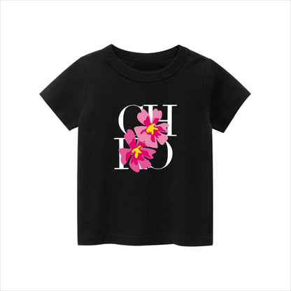 CHCH Child T-shirt Girls Clothes T-shirts Children's Clothing Kids T Shirt Baby Cartoon Tshirts Toddler Girl Tops Tees
