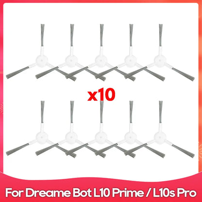 Compatible For ( Dreame L10 Prime, RLL11GC, L10S Pro, L10 Pro, Xiaomi S10+ ) Roller Side Brush Filter Mop Accessory Part