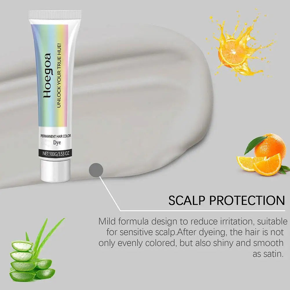 100g Hair Cream Locks In Color, Nourishing And Nourishing Hair Care Plant Extracts, Trendy Hair Color And Beauty Agents